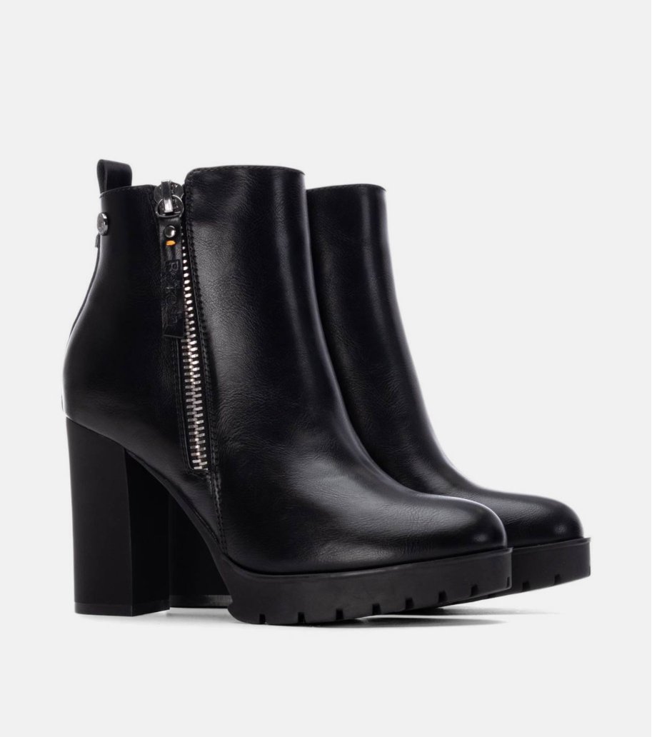 BOTÍN MUJER 172929 NEGRO REFRESH - Imagen 4