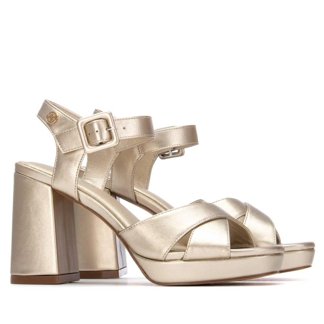 ZAPATO DE MUJER REFRESH 175254 PLATINO - Imagen 4